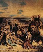 Eugene Delacroix The Massacre of Chios France oil painting artist